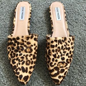 Steve Madden cheetah loafers